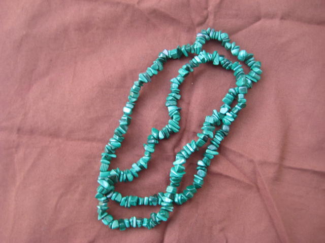 Malachite Necklace Enlighted leadership, creativity, confidence, protection, a healed heart 2517